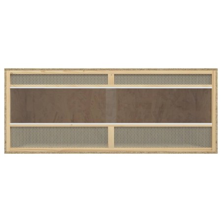 vidaXL Terrario de madera contrachapada 120x50x50 cm