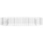 vidaXL Arriate de gaviones de hierro galvanizado 300x100x50 cm vidaXL Arriate de gaviones de hierro galvanizado 300x100x50 cm