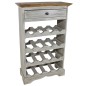 vidaXL Botellero de madera maciza reciclada 55x23x85 cm vidaXL Botellero de madera maciza reciclada 55x23x85 cm
