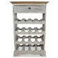 vidaXL Botellero de madera maciza reciclada 55x23x85 cm vidaXL Botellero de madera maciza reciclada 55x23x85 cm