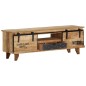 vidaXL Mueble de TV de madera maciza de mango 120x30x40 cm vidaXL Mueble de TV de madera maciza de mango 120x30x40 cm