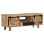 vidaXL Mueble de TV de madera maciza de mango 120x30x40 cm vidaXL Mueble de TV de madera maciza de mango 120x30x40 cm