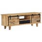 vidaXL Mueble de TV de madera maciza de mango 120x30x40 cm vidaXL Mueble de TV de madera maciza de mango 120x30x40 cm