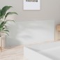 vidaXL Cabecero cama madera contrachapada blanco brillo 200x1,5x80 cm vidaXL Cabecero cama madera contrachapada blanco brillo 200x1,5x80 cm