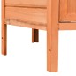 vidaXL Gallinero madera maciza pino y abeto 126x117x125 cm vidaXL Gallinero madera maciza pino y abeto 126x117x125 cm