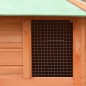 vidaXL Gallinero madera maciza pino y abeto 126x117x125 cm vidaXL Gallinero madera maciza pino y abeto 126x117x125 cm