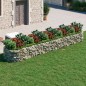 vidaXL Arriate de gaviones de hierro galvanizado 500x100x50 cm vidaXL Arriate de gaviones de hierro galvanizado 500x100x50 cm