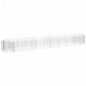 vidaXL Arriate de gaviones de hierro galvanizado 500x100x50 cm vidaXL Arriate de gaviones de hierro galvanizado 500x100x50 cm