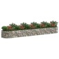 vidaXL Arriate de gaviones de hierro galvanizado 500x100x50 cm vidaXL Arriate de gaviones de hierro galvanizado 500x100x50 cm