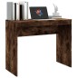 vidaXL Escritorio de madera contrachapada roble ahumado 90x40x72 cm vidaXL Escritorio de madera contrachapada roble ahumado 90x40x72 cm