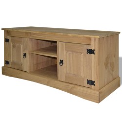 vidaXL Mueble para TV Corona Range de pino mexicano 120x40x52 cm