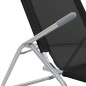 vidaXL Tumbonas plegables 2 unidades textilene negro vidaXL Tumbonas plegables 2 unidades textilene negro