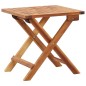 vidaXL Mesa de centro plegable de jardín madera de acacia 40x40x40 cm vidaXL Mesa de centro plegable de jardín madera de acacia 40x40x40 cm