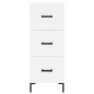 vidaXL Aparador alto madera contrachapada blanco 34,5x34x180 cm vidaXL Aparador alto madera contrachapada blanco 34,5x34x180 cm
