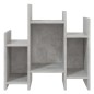 vidaXL Armario auxiliar madera contrachapada gris hormigón 60x26x60 cm vidaXL Armario auxiliar madera contrachapada gris hormigón 60x26x60 cm