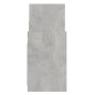 vidaXL Armario auxiliar madera contrachapada gris hormigón 60x26x60 cm vidaXL Armario auxiliar madera contrachapada gris hormigón 60x26x60 cm