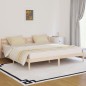 vidaXL Estructura de cama madera maciza de pino 200x200 cm vidaXL Estructura de cama madera maciza de pino 200x200 cm