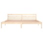 vidaXL Estructura de cama madera maciza de pino 200x200 cm vidaXL Estructura de cama madera maciza de pino 200x200 cm