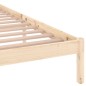 vidaXL Estructura de cama madera maciza de pino 200x200 cm vidaXL Estructura de cama madera maciza de pino 200x200 cm