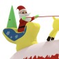 vidaXL Papá Noel y renos de Navidad inflables con LED 145 cm vidaXL Papá Noel y renos de Navidad inflables con LED 145 cm