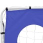 vidaXL Portería de fútbol con pared de puntería acero 240x92x150 cm vidaXL Portería de fútbol con pared de puntería acero 240x92x150 cm