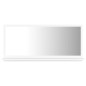 vidaXL Espejo de baño madera contrachapada blanco 80x10,5x37 cm vidaXL Espejo de baño madera contrachapada blanco 80x10,5x37 cm