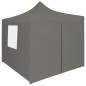 vidaXL Carpa pleglable Pop-Up con 4 paredes antracita 3x3 m vidaXL Carpa pleglable Pop-Up con 4 paredes antracita 3x3 m