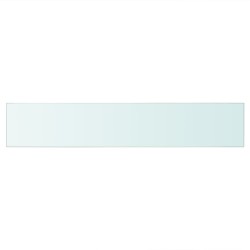 vidaXL Panel de estante vidrio claro 70x12 cm