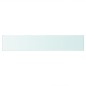 vidaXL Panel de estante vidrio claro 70x12 cm