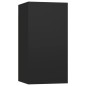 vidaXL Muebles para TV 2 uds madera contrachapada negro 30,5x30x60 cm vidaXL Muebles para TV 2 uds madera contrachapada negro 30,5x30x60 cm