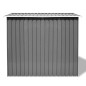 vidaXL Caseta de jardín de metal 257x205x178 cm gris vidaXL Caseta de jardín de metal 257x205x178 cm gris