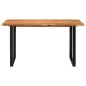 vidaXL Mesa de comedor de madera maciza de acacia 140x70x76 cm vidaXL Mesa de comedor de madera maciza de acacia 140x70x76 cm