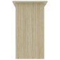 vidaXL Escritorio madera contrachapada color roble Sonoma 80x45x74 cm vidaXL Escritorio madera contrachapada color roble Sonoma 80x45x74 cm