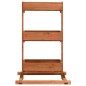 vidaXL Jardinera de madera de abeto 52x30x78 cm vidaXL Jardinera de madera de abeto 52x30x78 cm