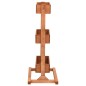 vidaXL Jardinera de madera de abeto 52x30x78 cm vidaXL Jardinera de madera de abeto 52x30x78 cm