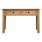 vidaXL Mesa consola madera maciza pino Panamá Range 110x40x72 cm vidaXL Mesa consola madera maciza pino Panamá Range 110x40x72 cm
