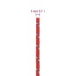vidaXL Cuerda de barco polipropileno rojo 6 mm 50 m vidaXL Cuerda de barco polipropileno rojo 6 mm 50 m