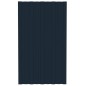 vidaXL Panel para tejado acero galvanizado antracita 36 uds 80x45 cm vidaXL Panel para tejado acero galvanizado antracita 36 uds 80x45 cm
