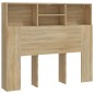 vidaXL Mueble cabecero color roble Sonoma 120x19x103,5 cm vidaXL Mueble cabecero color roble Sonoma 120x19x103,5 cm