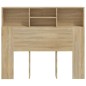 vidaXL Mueble cabecero color roble Sonoma 120x19x103,5 cm vidaXL Mueble cabecero color roble Sonoma 120x19x103,5 cm