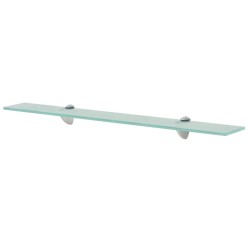 vidaXL Estante flotante de cristal 70x20 cm 8 mm