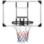 vidaXL Tablero de baloncesto policarbonato transparente 90x60x2,5 cm vidaXL Tablero de baloncesto policarbonato transparente 90x60x2,5 cm