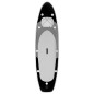 vidaXL Set de tabla de paddle surf hinchable negro 300x76x10 cm vidaXL Set de tabla de paddle surf hinchable negro 300x76x10 cm