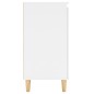 vidaXL Aparador con patas madera contrachapada blanco 60x35x70 cm vidaXL Aparador con patas madera contrachapada blanco 60x35x70 cm