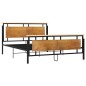 vidaXL Estructura de cama de metal 160x200 cm
