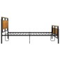 vidaXL Estructura de cama de metal 160x200 cm