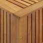 vidaXL Caja de almacenaje de jardín madera maciza acacia 90x50x58 cm vidaXL Caja de almacenaje de jardín madera maciza acacia 90x50x58 cm