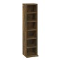 vidaXL Estantería de CD madera contrachapada roble ahumado 21x20x88 cm vidaXL Estantería de CD madera contrachapada roble ahumado 21x20x88 cm
