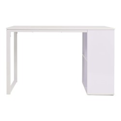 vidaXL Escritorio blanco 120x60x75 cm
