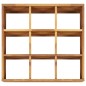 vidaXL Arriate de especias madera maciza de acacia 60x60x15 cm vidaXL Arriate de especias madera maciza de acacia 60x60x15 cm